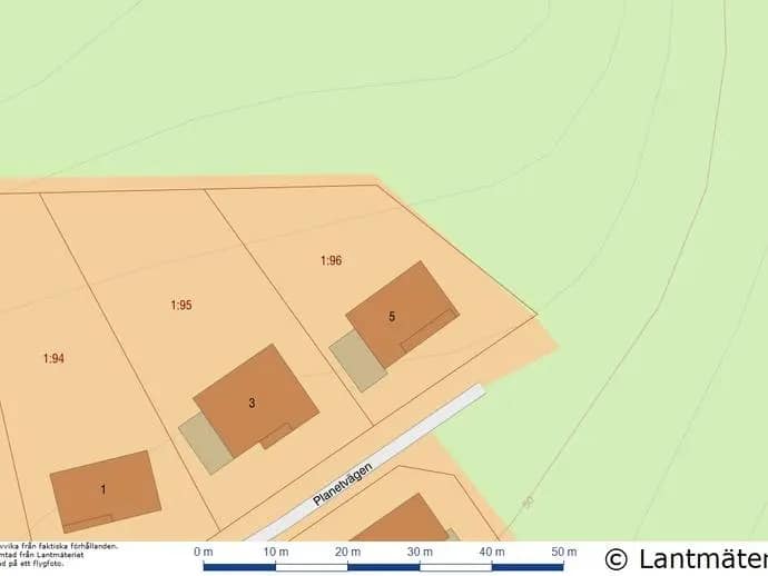 Floor plan for Planetvägen 5