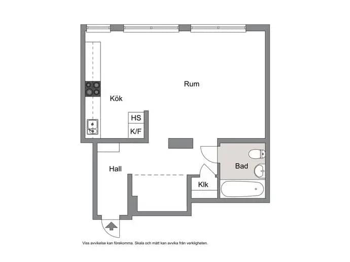 Planritning för Framnäsbacken 8