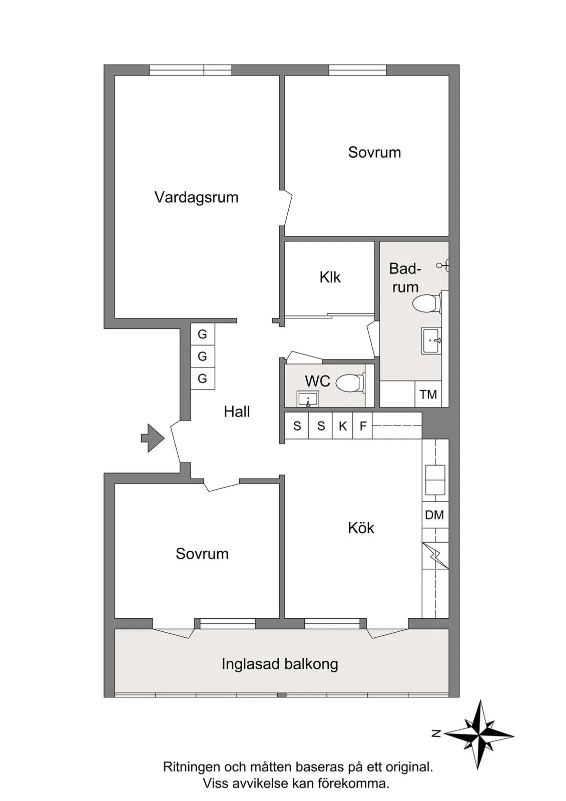 Planritning för Gråbergsgatan 53