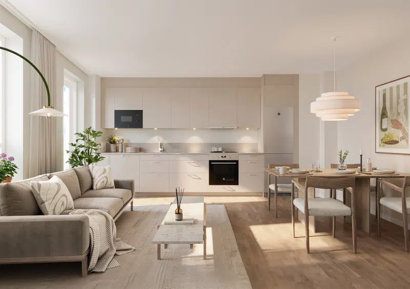 Apartment, 2 rooms, 49 m² in Stockholm