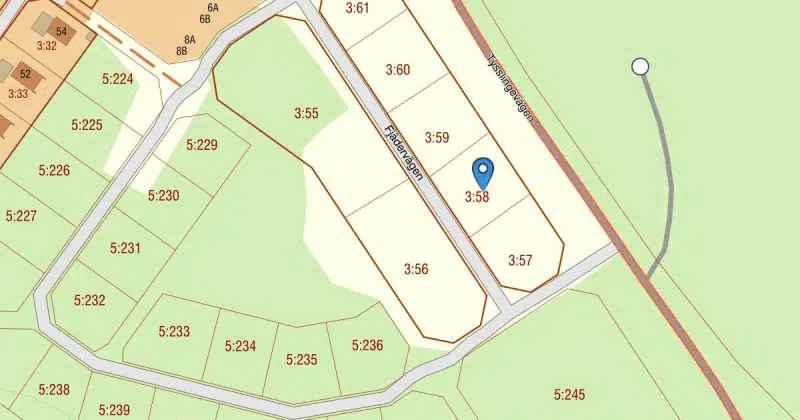 Land / plot in Tomt