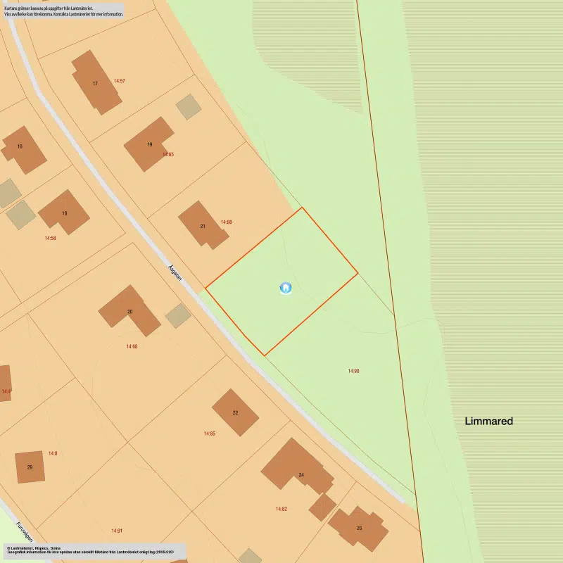 Lägenhet, 1305 m² i Tranemo