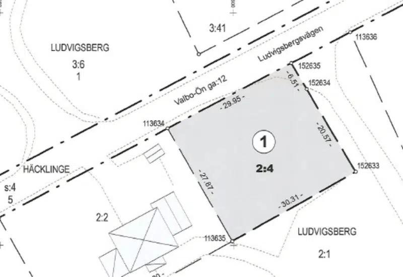 Tomt / mark, 828 m² i Gävle