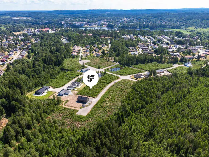 Tomt / mark, 1245 m² i Tranemo