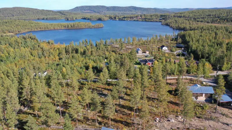 Land / plot, 1245 m² in Ljusdal