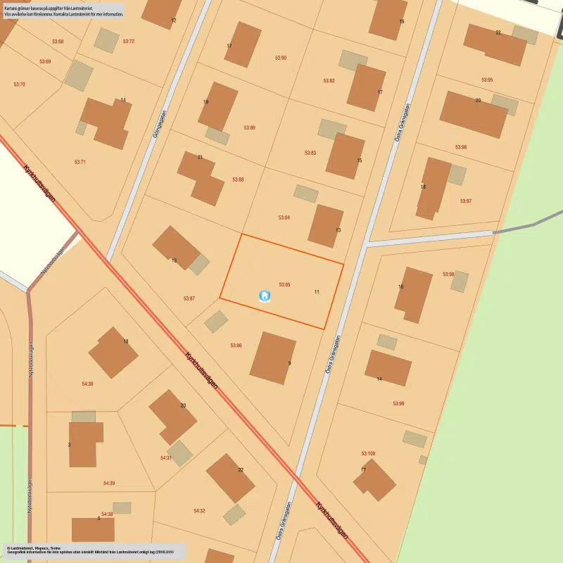 Land / plot, 914 m² in Trelleborg