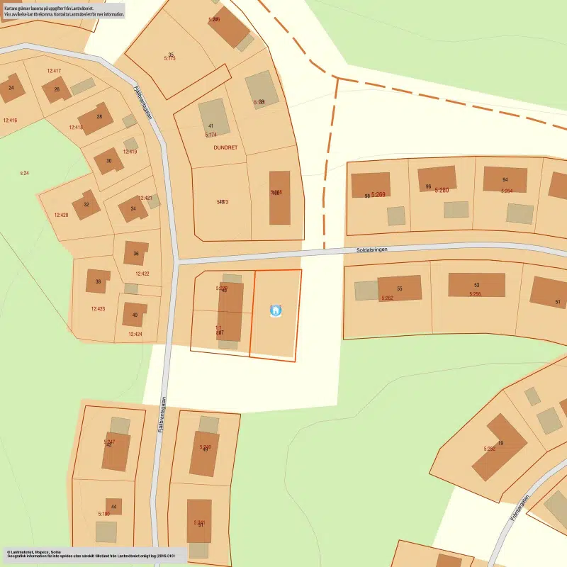 Land / plot, 649 m² in Gällivare