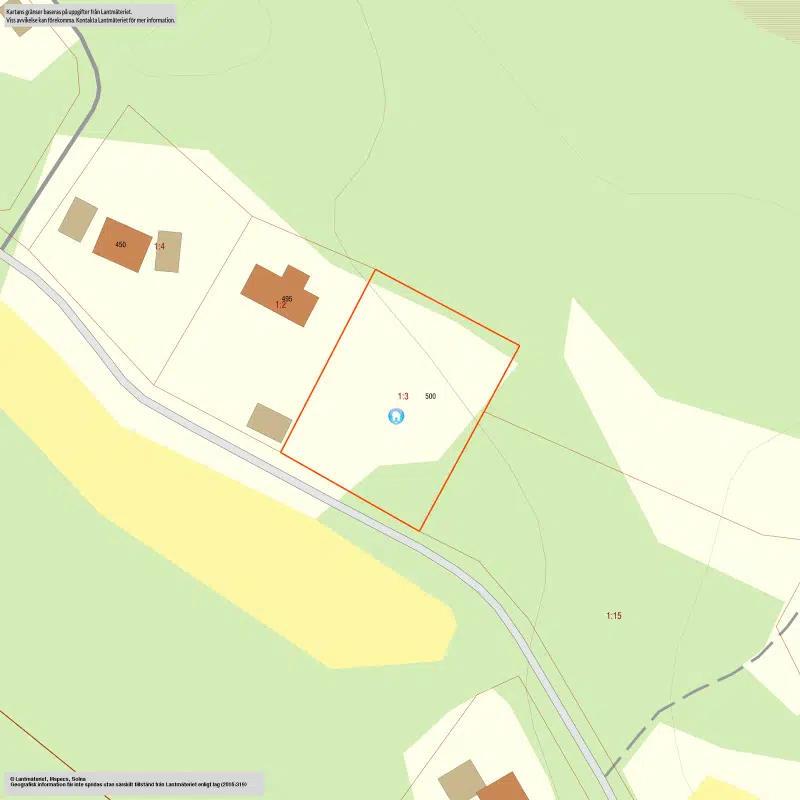 Land / plot, 1938 m² in Ale