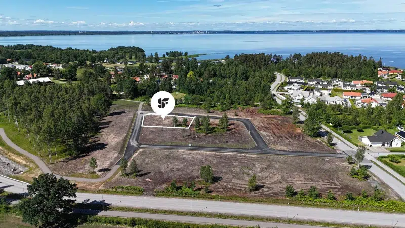 Tomt / mark, 1102 m² i Götene