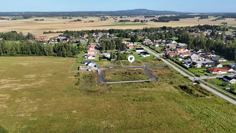 Tomt / mark, 1263 m² i Götene