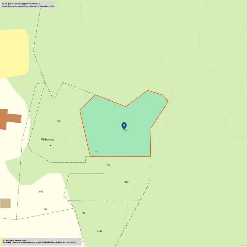 Land / plot, 2197 m² in Sala