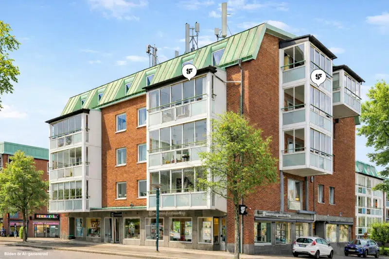Lägenhet, 3 rum, 91 m² i Falkenberg