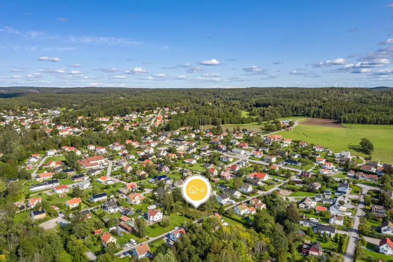 Tomt / mark, 1193 m² i Ale