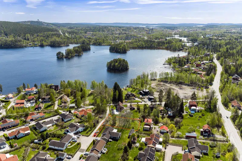 Land / plot, 1360 m² in Falun