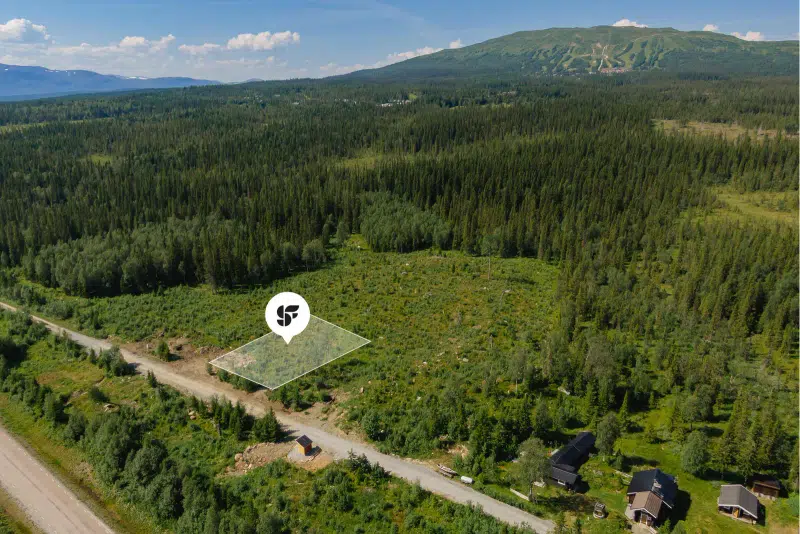 Land / plot, 1549 m² in Åre