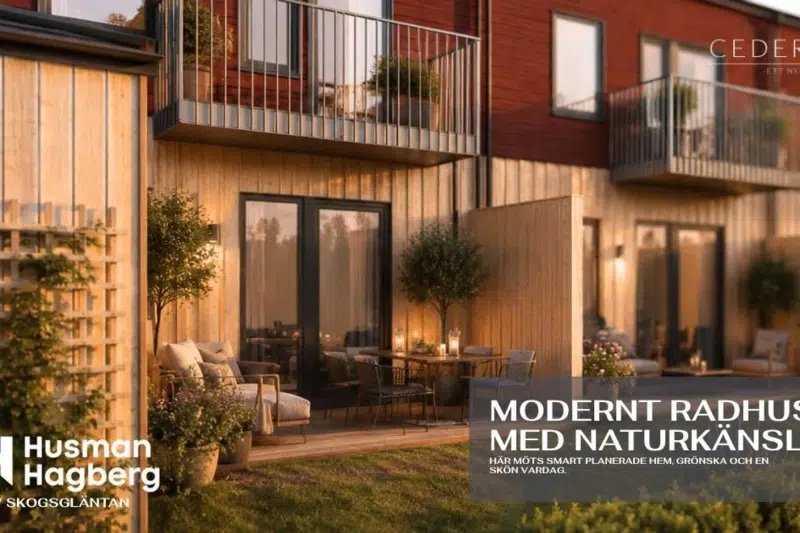 Par-/radhus, 5 rum, 106 m² i Luleå