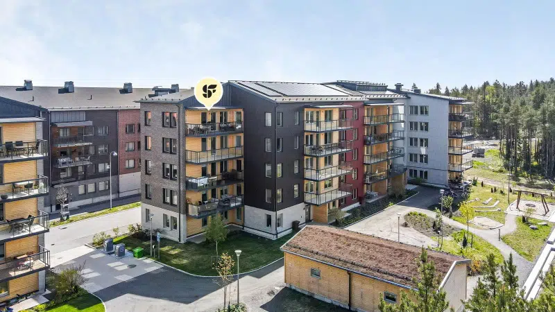 Apartment, 4 rooms, 92 m² in Umeå