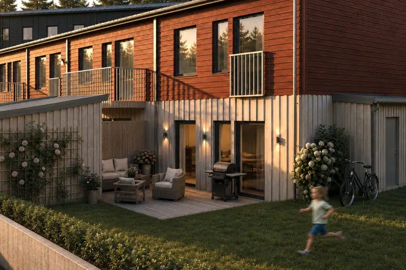 Apartment, 5 rooms, 106 m² in Luleå