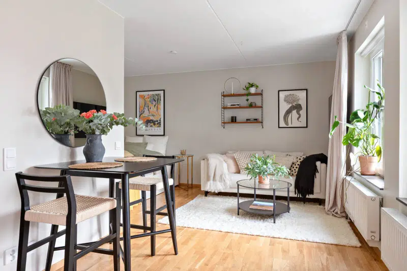 Lägenhet, 1 rum, 39 m² i Hovås
