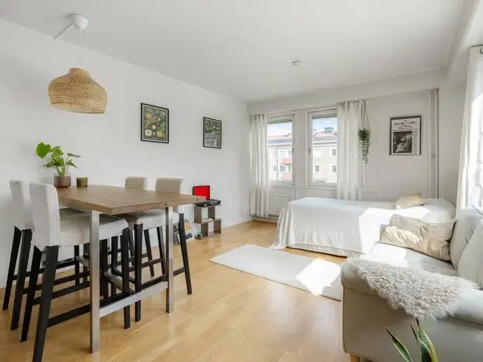 Lägenhet, 1 rum, 28 m²