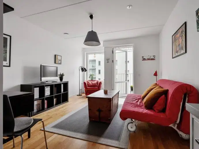 Apartment, 1,5 rooms, 35 m²