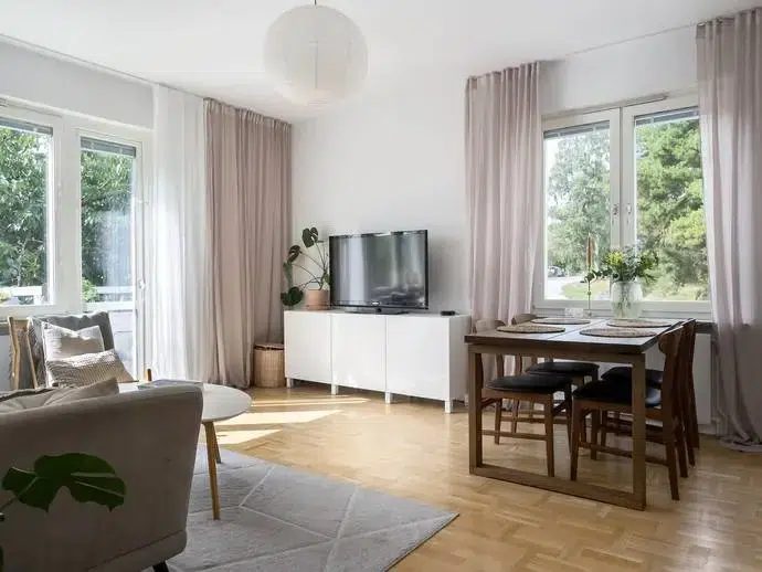 Lägenhet, 3 rum, 55 m²