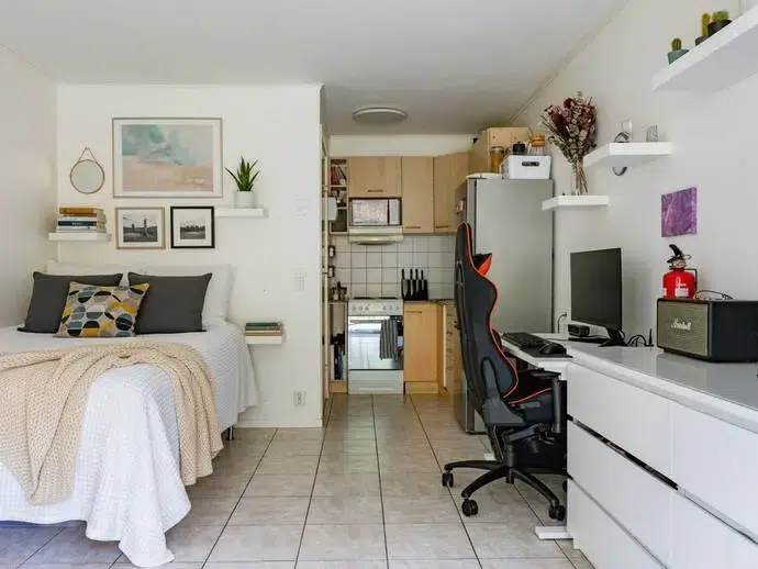 Apartment, 1 room, 21 m²