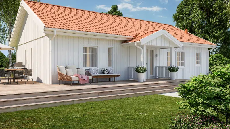 Villa, 3 rum, 107 m²