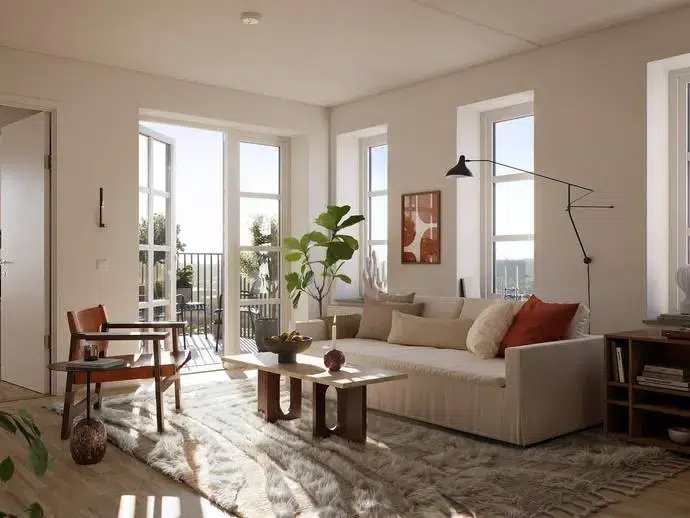 Apartment, 3 rooms, 77 m²