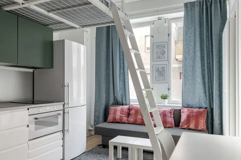 Apartment, 1 room, 17 m²