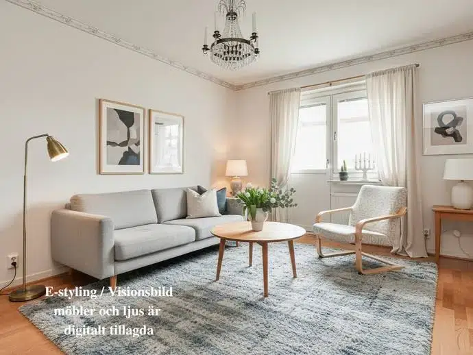 Lägenhet, 2 rum, 55 m²