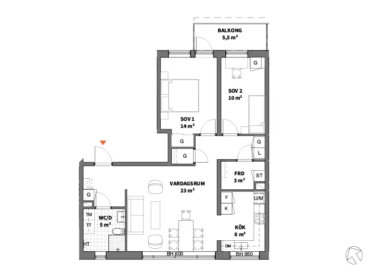 Image 1 of 1 of Tubölegatan 1