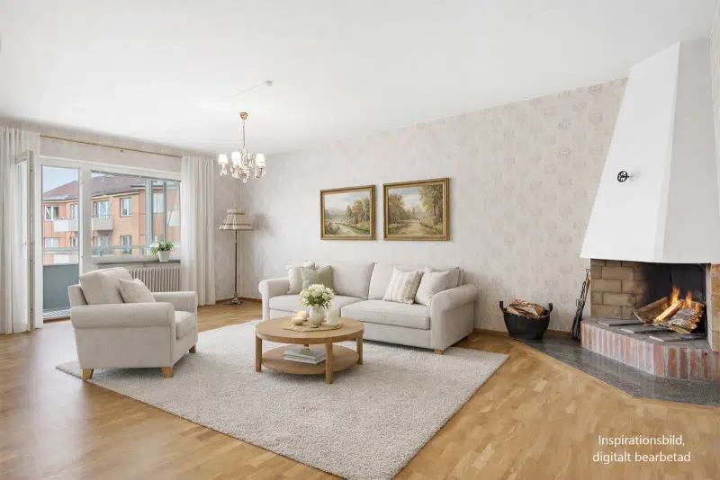 Lägenhet, 4 rum, 107 m²