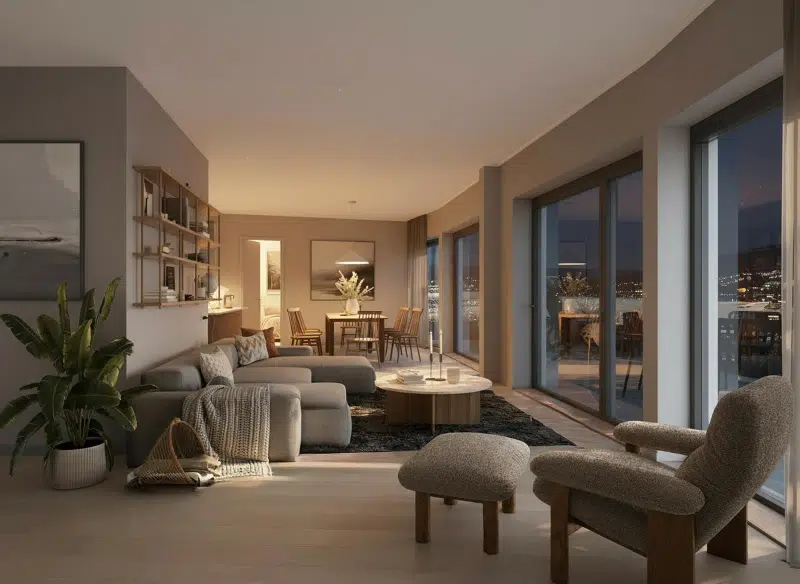 Lägenhet, 5 rum, 134 m²