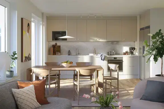 Lägenhet, 2 rum, 49 m² i Öckerö