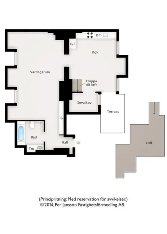 Apartment, Hjortstorpsvägen 7. Photo 1 of 1