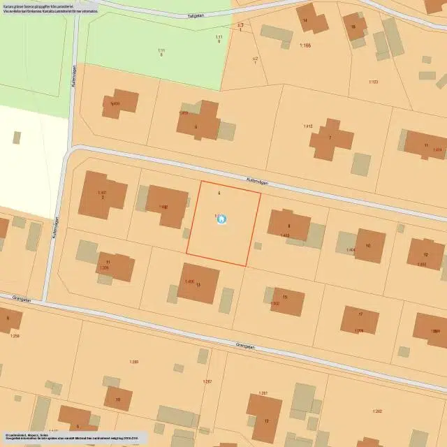 Land / plot, 705 m² in Skutskär