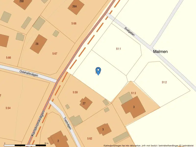 Tomt / mark i Torsås