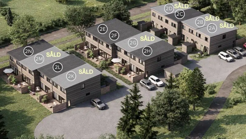 Semi-detached/terraced, 5 rooms, 120 m² in Höör