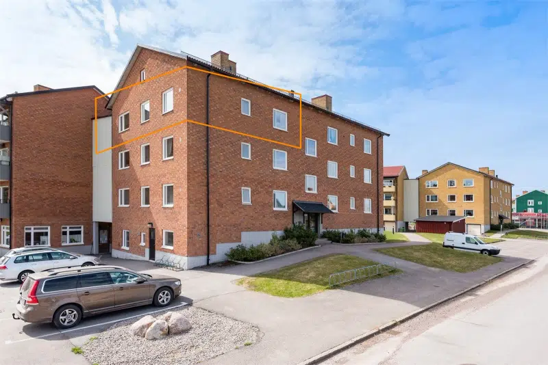 Lägenhet, 3,5 rum, 83 m² i Motala