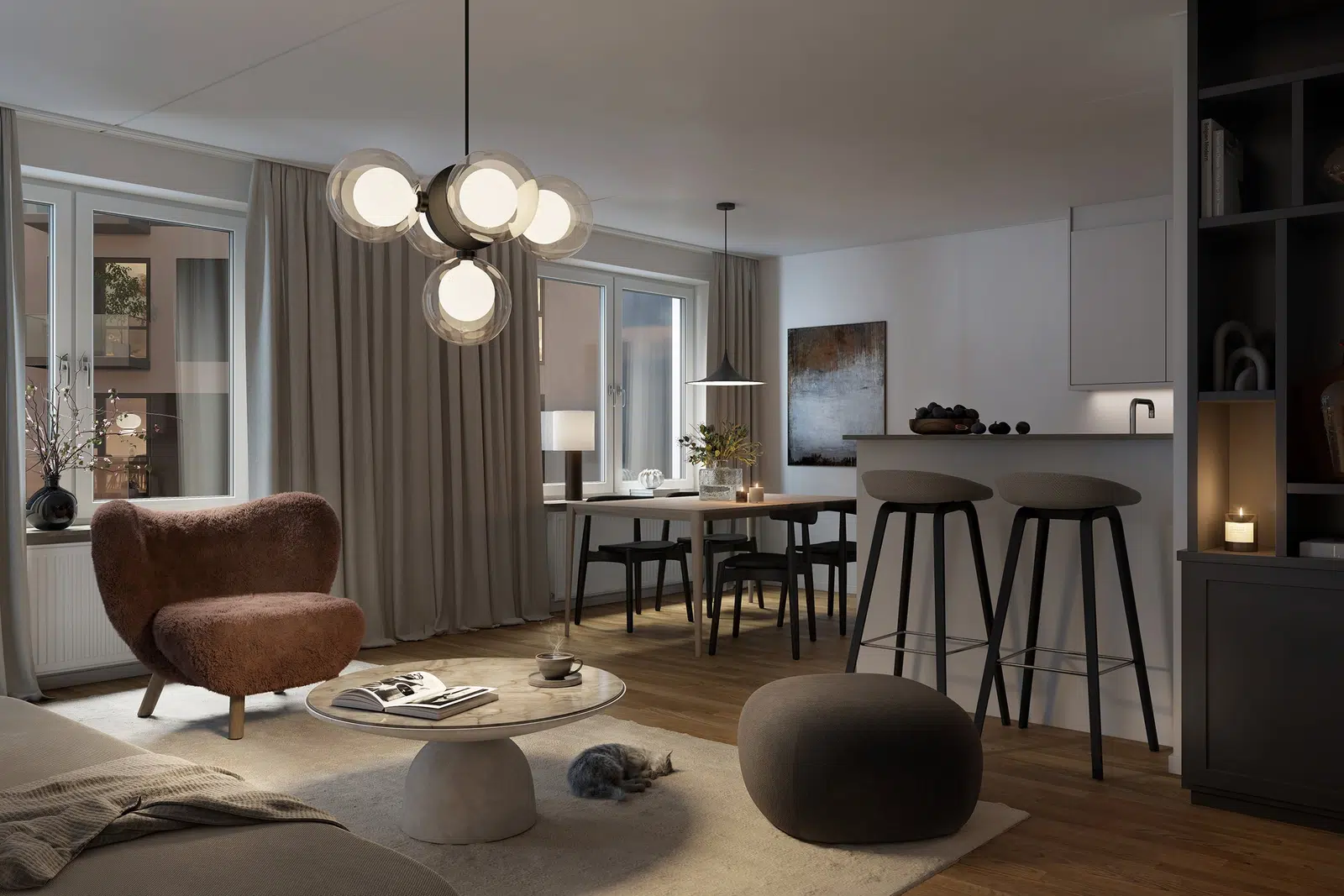 Lägenhet, Vattholmavägen 1 D, Uppsala. Bild 1 av 1