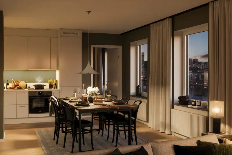 Apartment, 2 rooms, 53 m² in Stockholms
