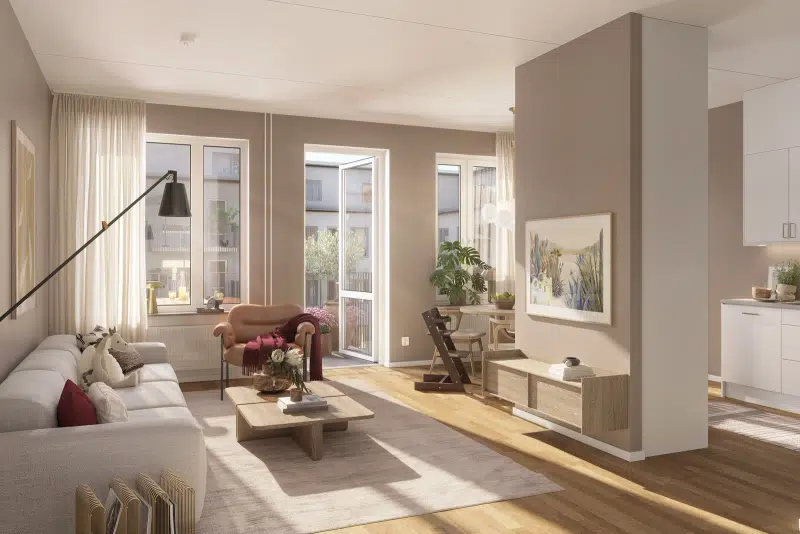 Lägenhet, 6 rum, 115 m² i Solna