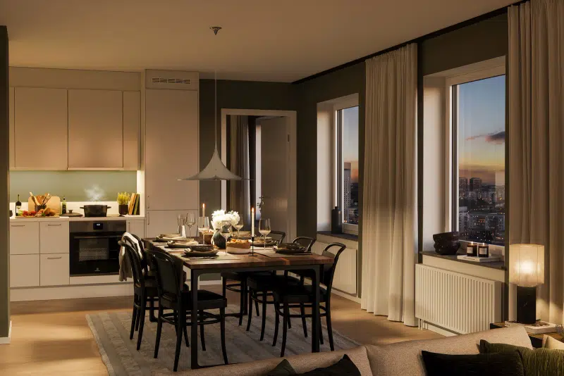 Apartment, 2 rooms, 53 m² in Stockholms