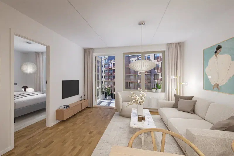 Apartment, 1 room, 34 m² in Nacka