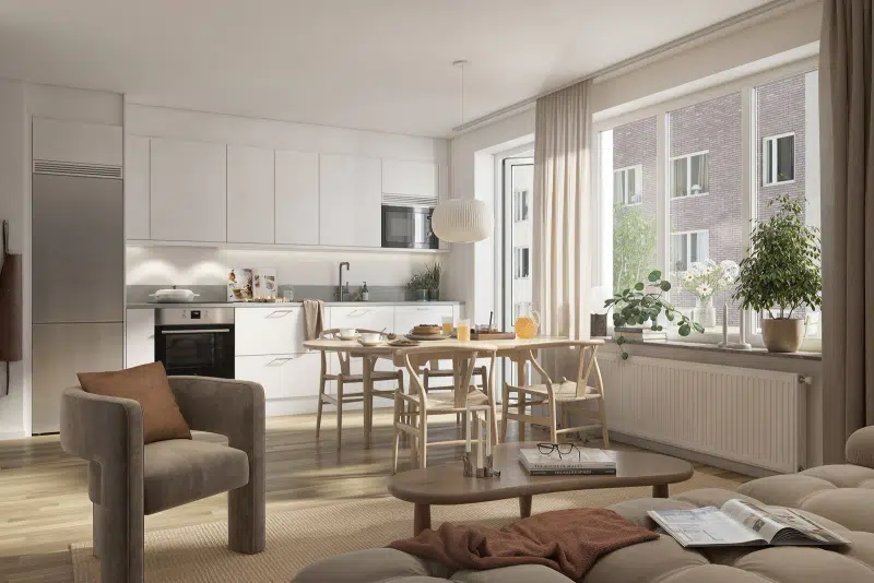 Apartment, 1 room, 34 m² in Nacka