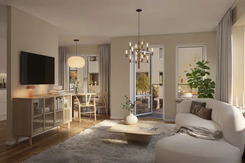 Apartment, 3 rooms, 83 m² in Nacka