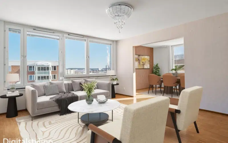 Apartment, 5 rooms, 122 m² in Sundsvall