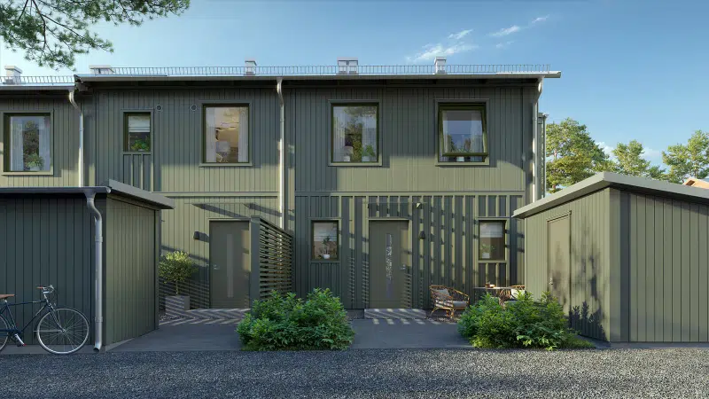 Semi-detached/terraced, 5 rooms, 102 m² in Wendelstrand
