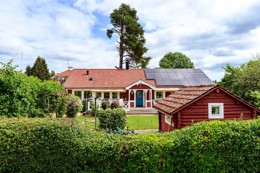 Villa, Amsbergsvägen 32, Borlänge. Bild 1 av 1